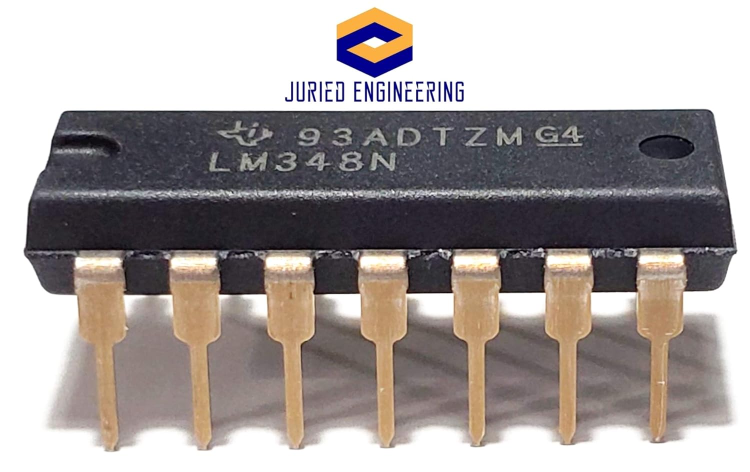 LM348N LM348 Quad High-gain Internally-Compensated 36V Operational Amplifier Op Amp Breadboard-Friendly IC DIP-14 (Pack of 20)