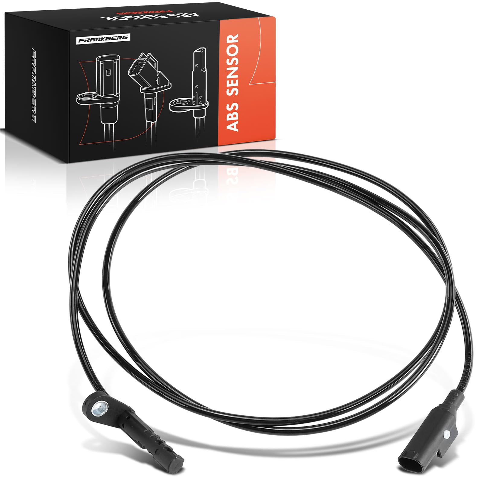 Frankberg Sensor de velocidad ABS Compatible con Sprinter 5-T Plataforma/Chasis B906 Sprinter 5-T Furgoneta B906 Sprinter 4 6-T Plataforma/Chasis B906 Sprinter 4 6-T Furgoneta B906 A9065401001