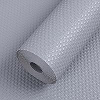 Vista 19 de Revestimientos de estantes para gabinetes de cocina Impermeables: Forro de cajón de 10 pulgadas de ancho gris claro - 10 pulgadas × 33 pies Papel