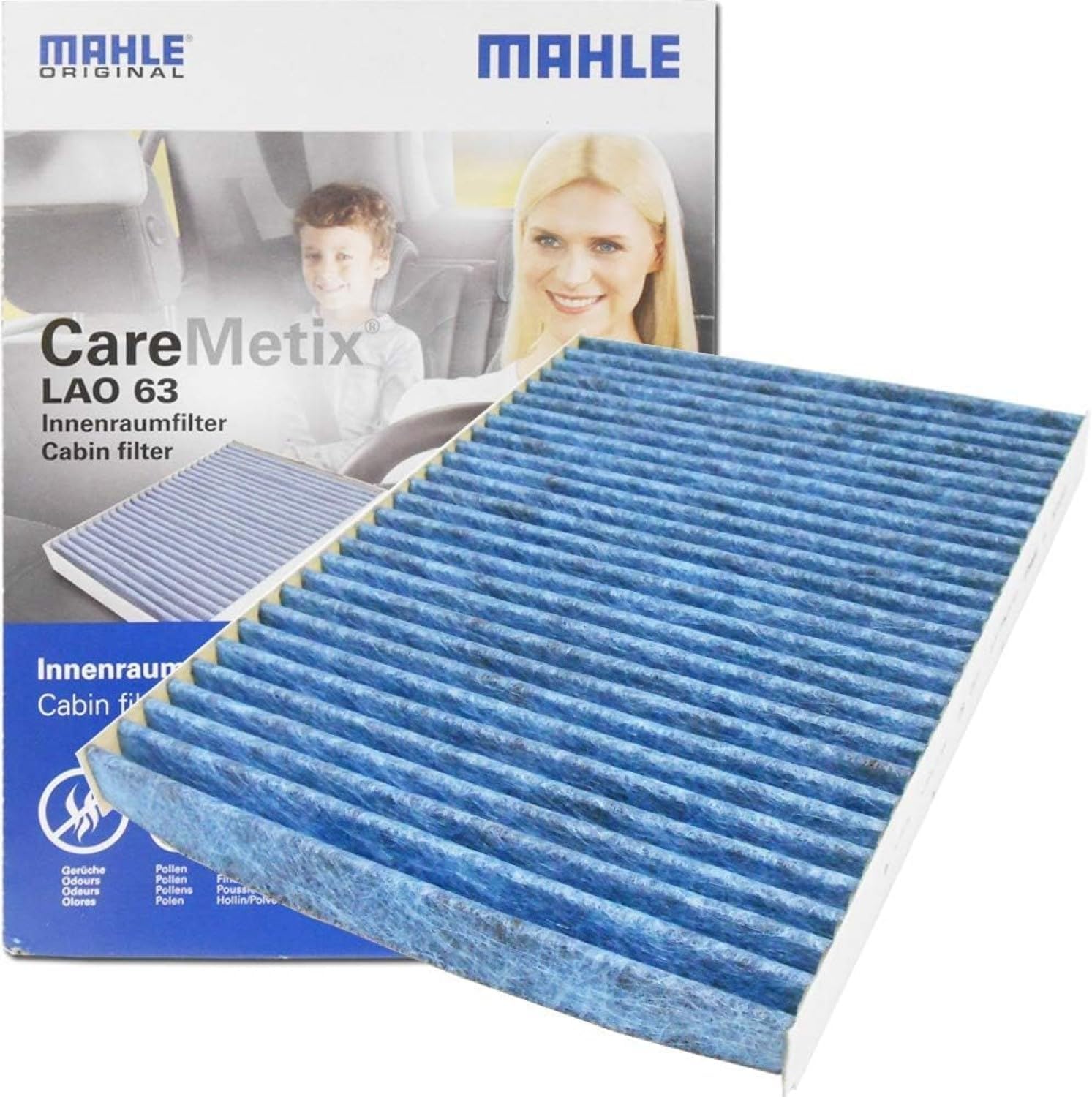 MAHLE LAO 63 Cabin Air Filter CareMetix