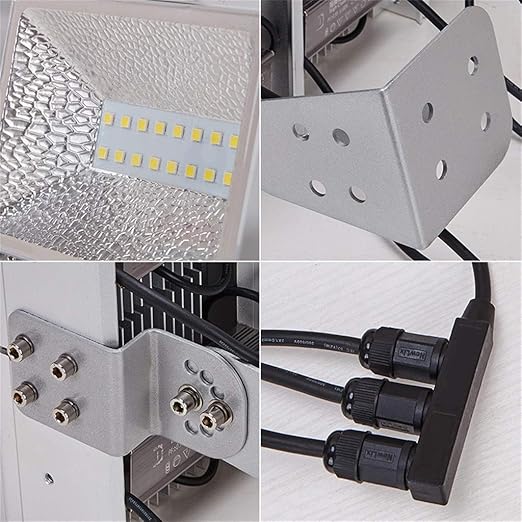 ANQIY Schijnwerper LED, High Brightness Wall Washer Outdoor Regendicht Landschap Aluminium Veiligheid Lamp for Garden Party (Color : Warm white light, Size : 150W) photo 3