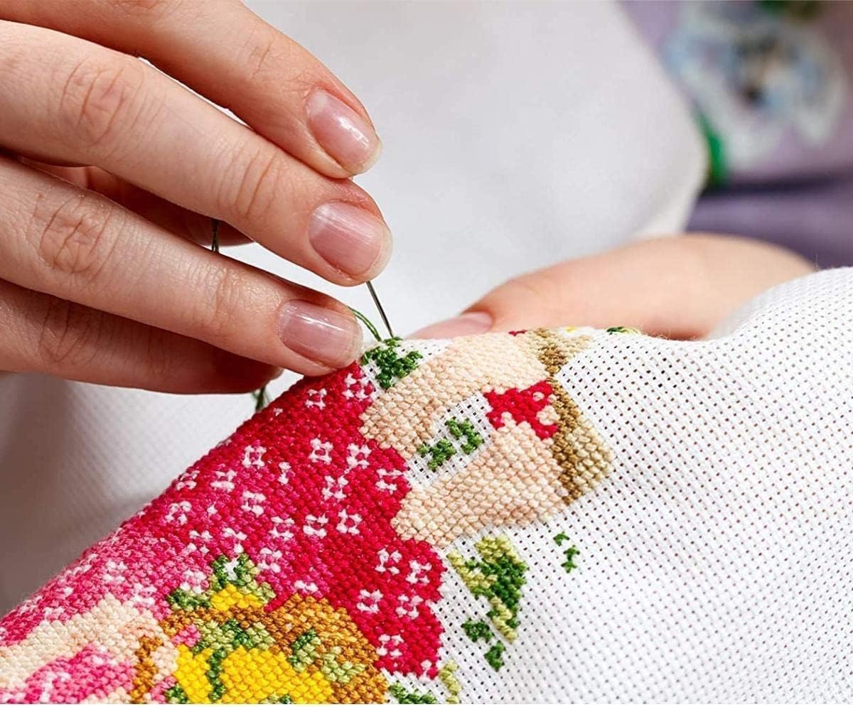 クロス・ステッチ 刺しゅうキット 『ぬりえみたいなクロスステッチ バード No.9903