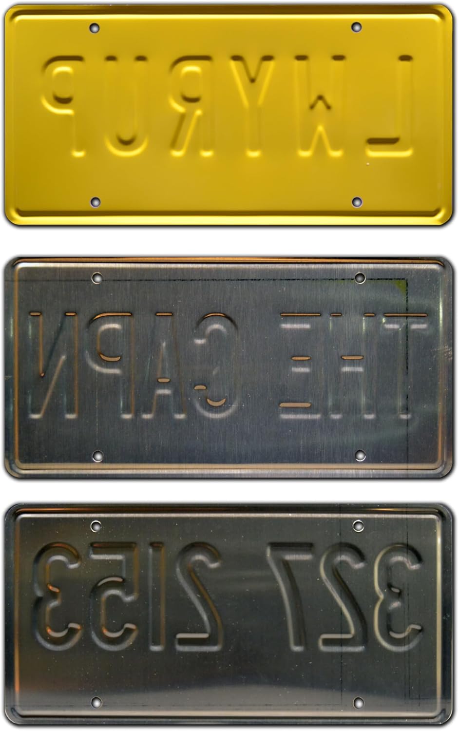 Breaking Bad | LWYRUP + The CAPN + 327 2153 | Metal Stamped License Plates
