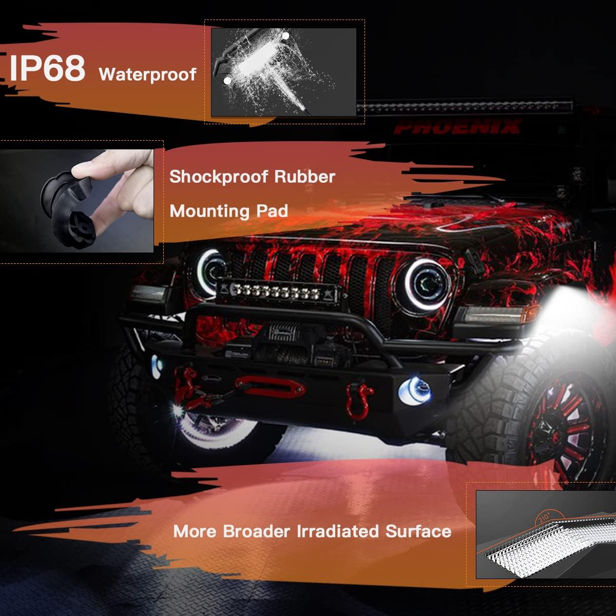 70% Off Everything LEDUR R2 Led Rock Lights White 20Pods for Trucks UTV Jeep Boat RZR Under Glow Lights Underbody Trail Rig Lights High Power DC9-36V Review Product LEDUR R2 Led Rock Lights White 20Pods for Trucks UTV Jeep Boat RZR Under Glow Lights Underbody Trail Rig Lights High Power DC9-36V