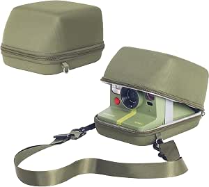 WOGOZAN Custodia protettiva per fotocamera Polaroid Now 2a/3a, Now+ Gen 2/3a, I-Type, OneStep+, Onestep 2, FILP, Instant Film Camera - Custodia rigida per fotocamera con tracolla regolabile (bianco