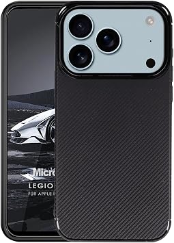 Microsonic Case for Apple iPhone 17 Pro Legion Series Black [Case Compatible with iPhone 17 Pro - Black]