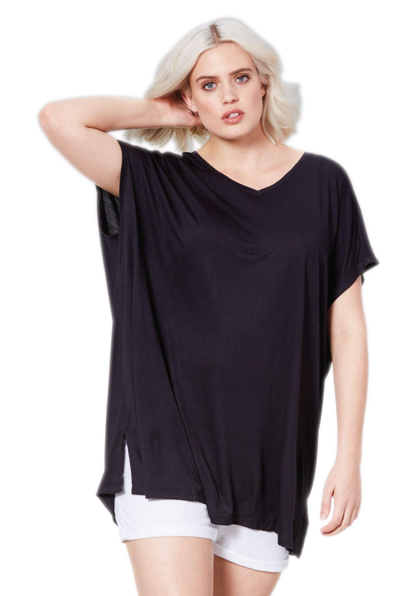 Ellos Women's Plus Size Oversized Tunic