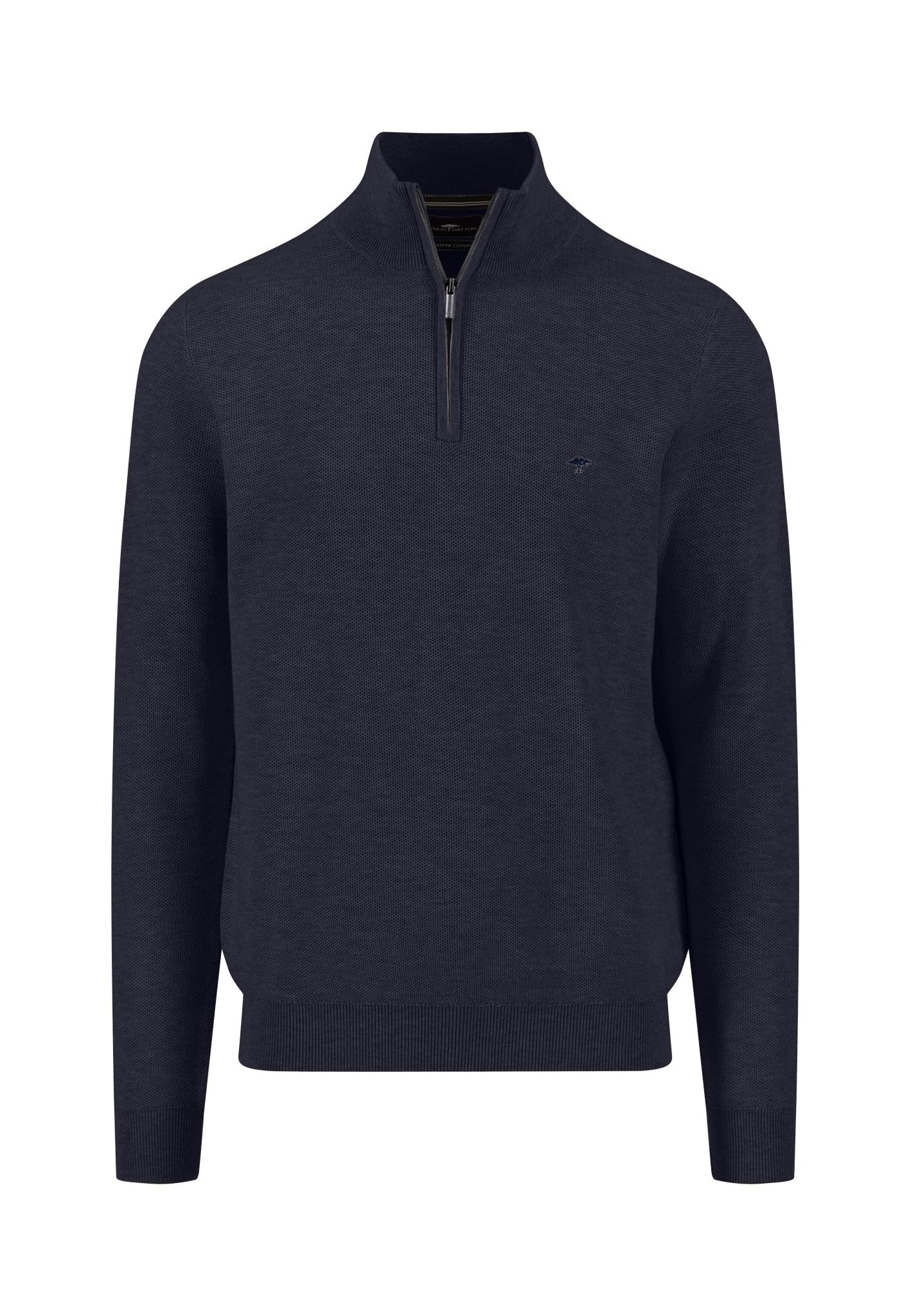 Pull en coton homme FYNCH-HATTON maille structurée tricot automne hiver - 3