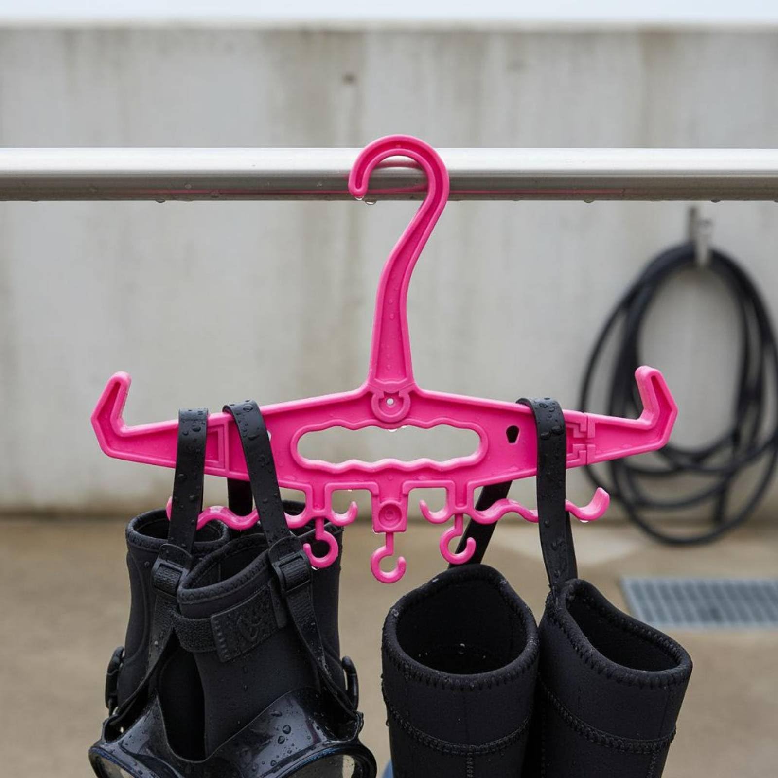 Cintre de Plongée Robuste Support pour Gilet Stabilisateur Haute Résistance Support Multifonction pour Plongeurs, Rose, Style 6
