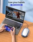 Vaydeer undetectable mouse mover, M4 Jiggler device with ON/off switch, unmanned mouse movement simulator for computer alarm clock, ideal gift for men/women