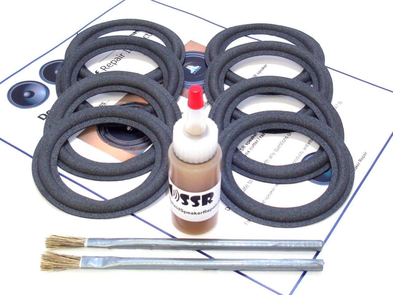 Marantz 3.25" Mid-Range Speaker Foam Surround Edge Repair Kit - 8 Speaker Kit - Compatible with Marantz Imperial 7, Imperial 7G, Imperial 8, Imperial 8G, Imperial 9, Imperial 9G, Many More