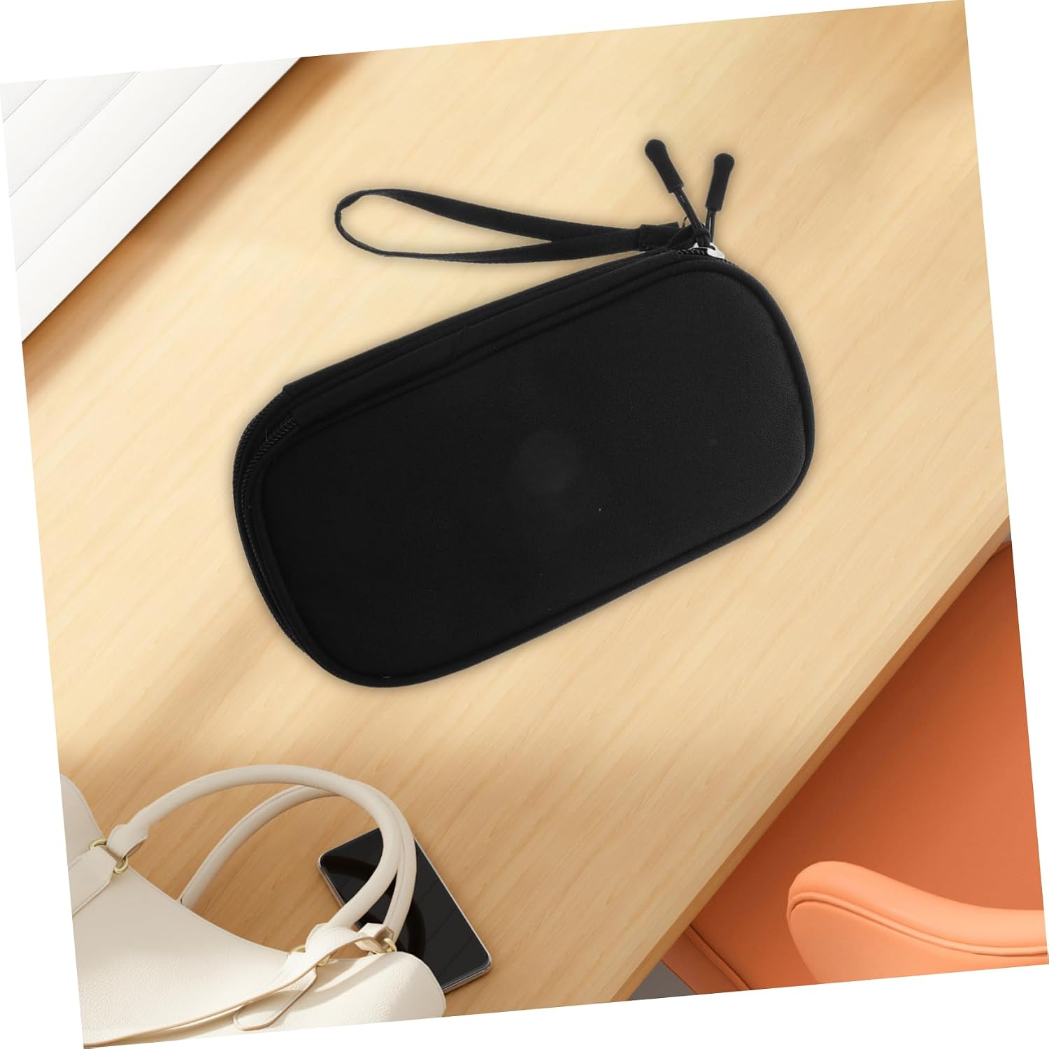 Electronics Accessories Organizer Pouch, Polyester Double Layer Bag image 4