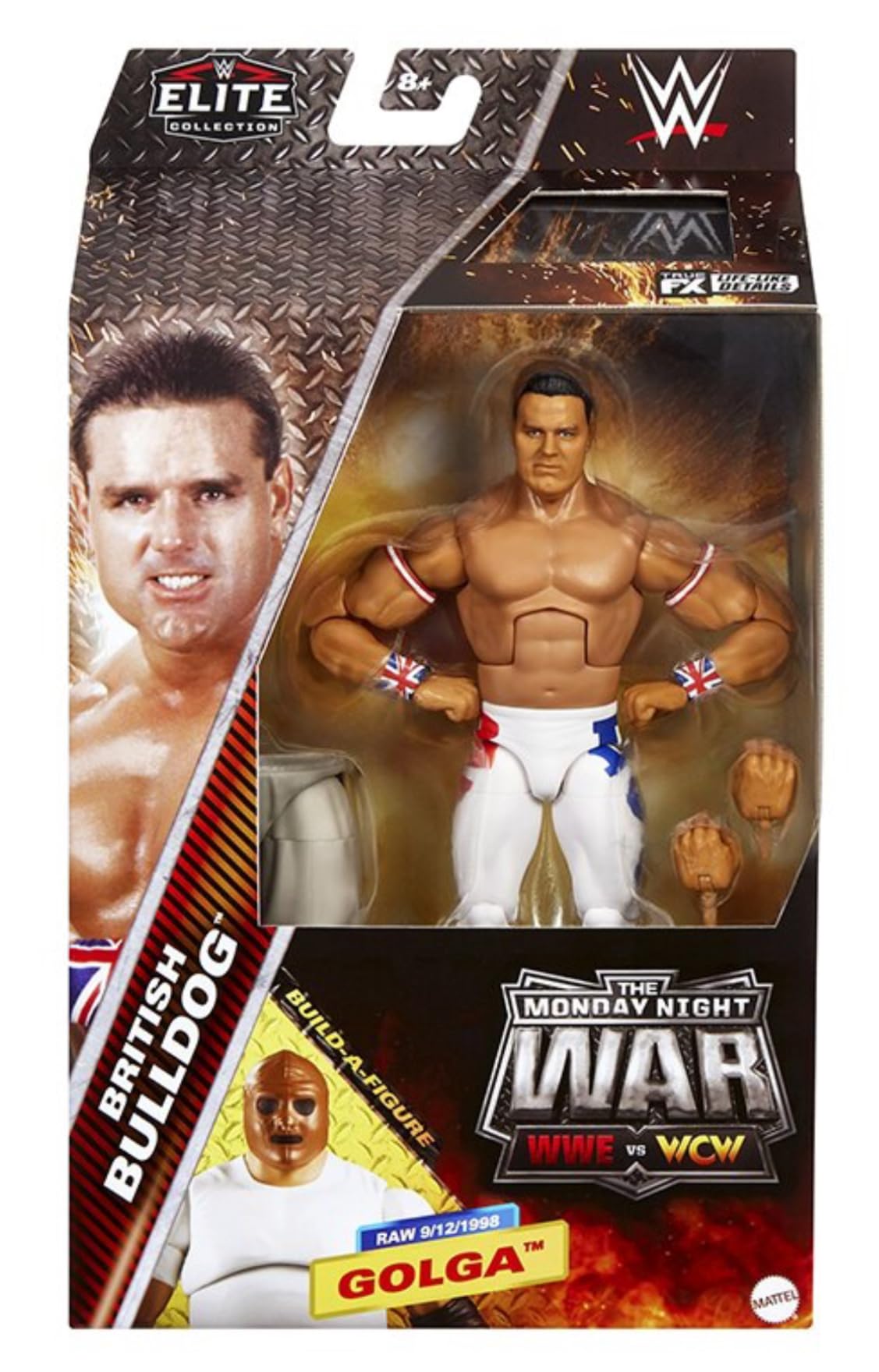 Mattel WWE Elite Collection Monday Night War Series 6 British Bulldog