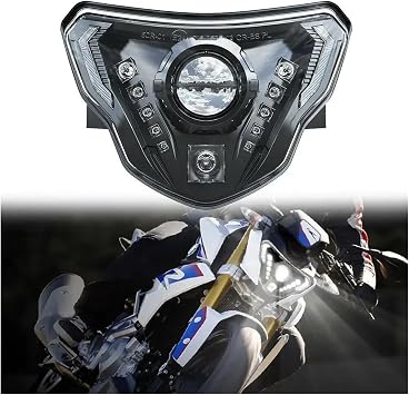 Front Light Motorcycle LED Headlights Assembly Compatible With BMW G310GS G310R G 310GS G310 R Headlamp DRL Hi/Lo Beam Moto Accessories