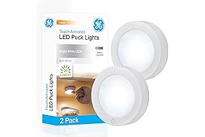 GE Wireless LED Puck Lights: Easy Illumination for Dark Spaces