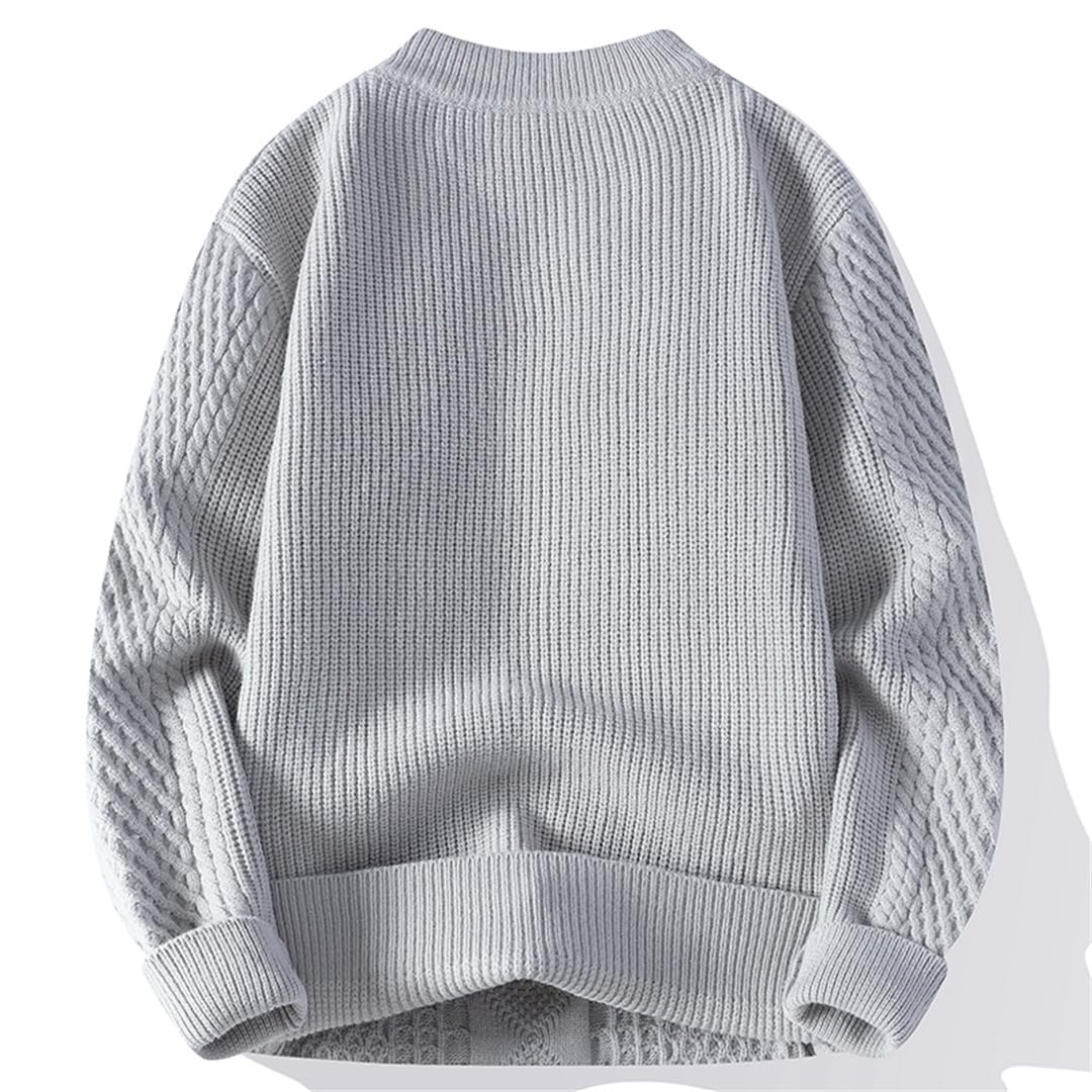 Autunno Inverno Uomo Morbido Caldo Torsione Maglione Maglioni Lavorati A Maglia Elasticità Pullover