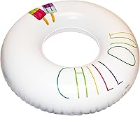 Vista 2 de Rae Dunn x CocoNut Float Junior Ring Float - Balsa inflable de 32 pulgadas y tubo interior de agua duradero - Conducción estable para fiestas