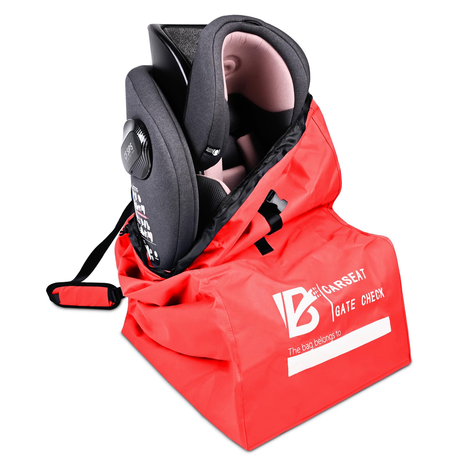 Borsa Da Viaggio BIGCOON Per Seggiolino Auto - Trasporto Aereo Sicuro | Zaino Imbottito, Materiale Resistente