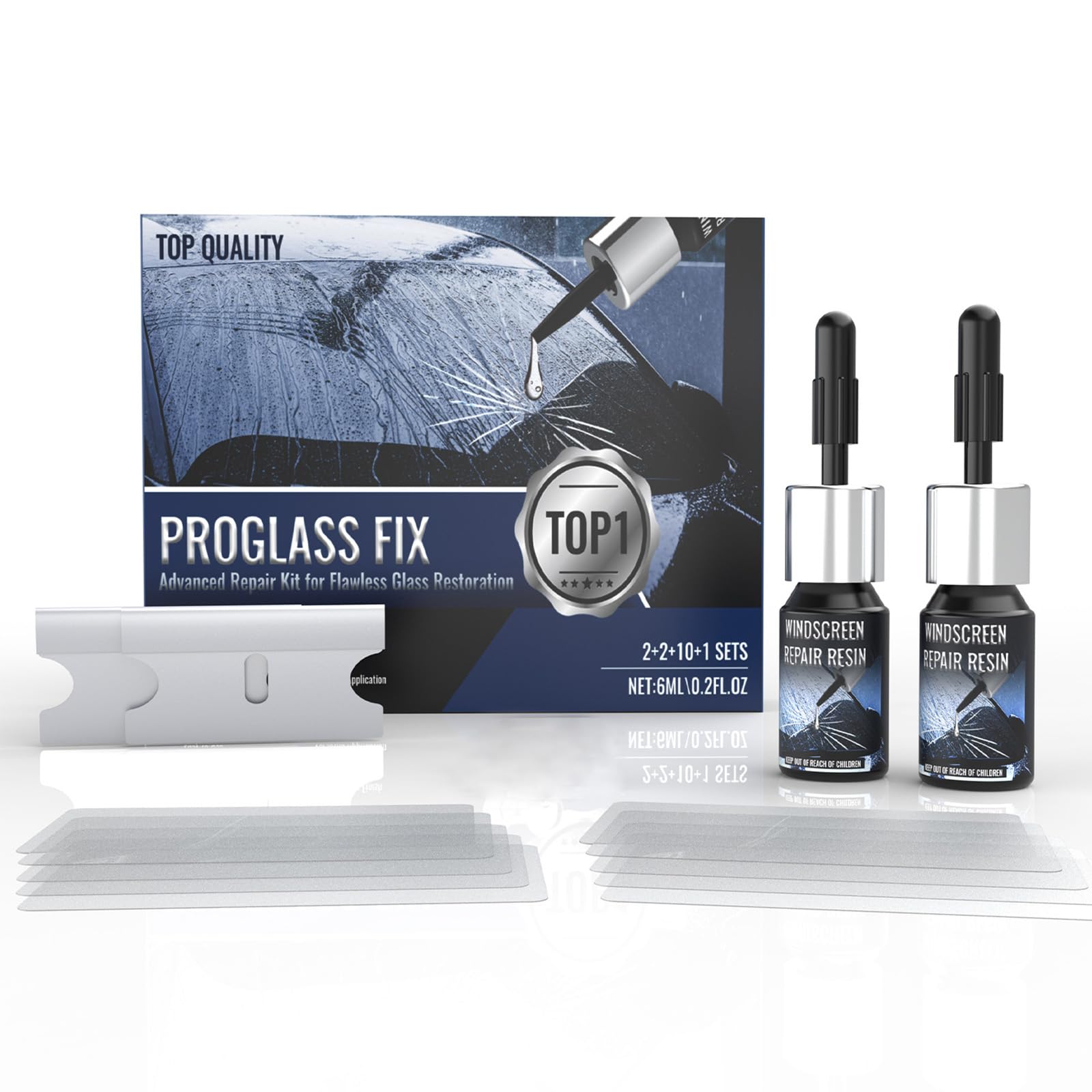 DIY Windshield Repair Solution for Restores Car Glass Clarity