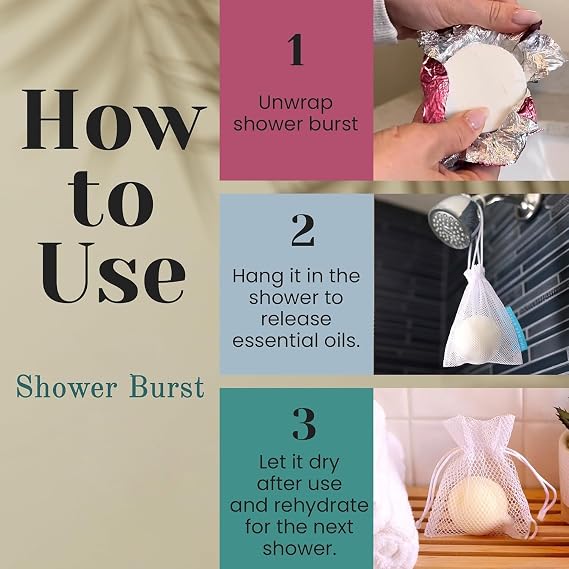 hydraAromatherapy Healing Shower Burst
