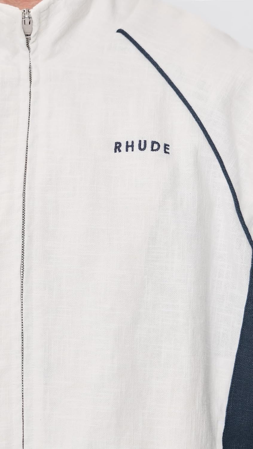 Rhude Men's Ramona Piping Track Jacket