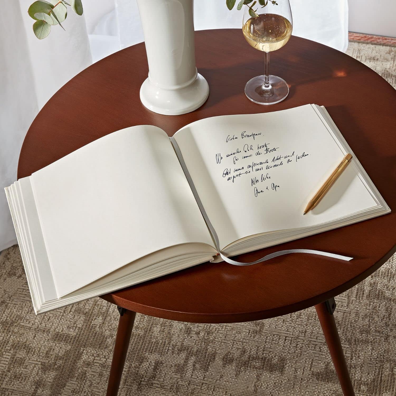 Semikolon - Guest Book Wedding Edition, Chamois