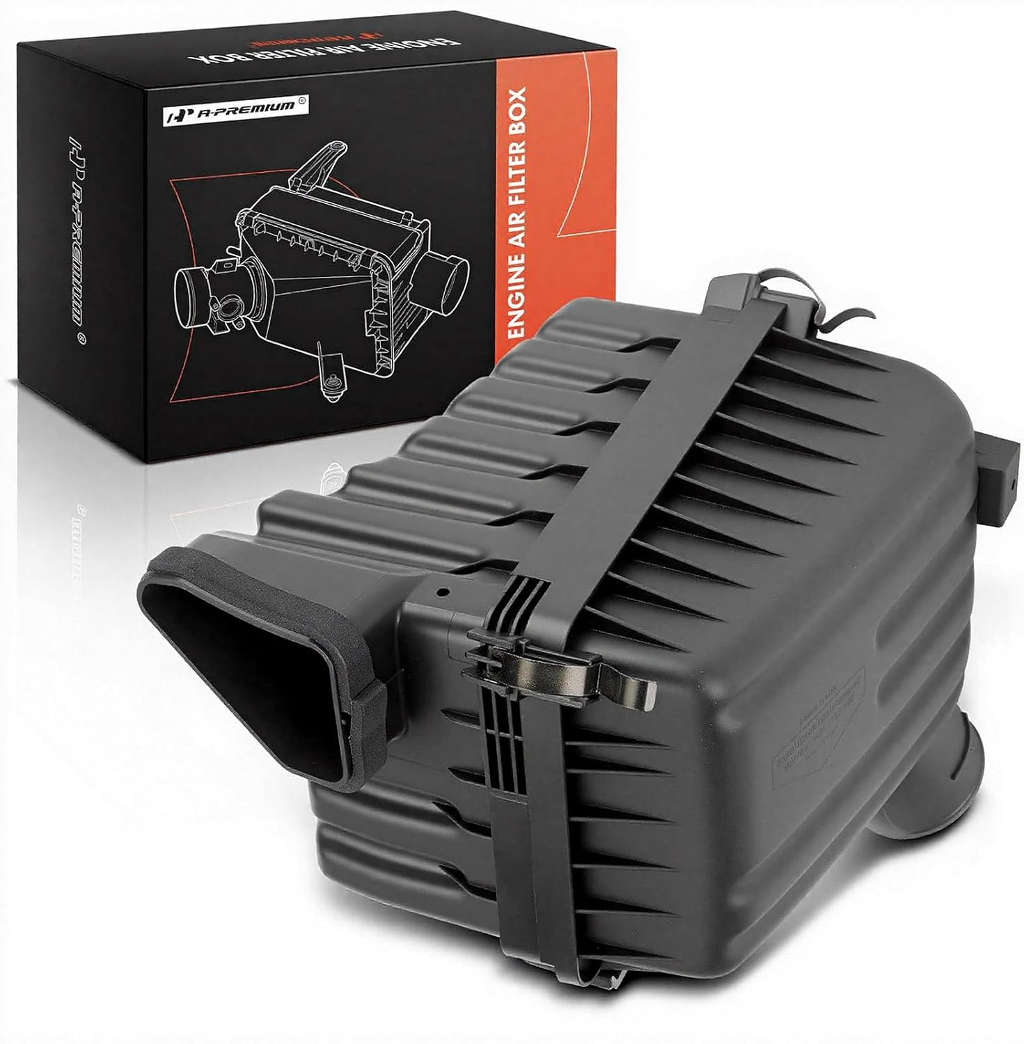 A-Premium Engine Air Filter Cleaner Box Housing Compatible with Hyundai Elantra 2001 2002 2003 L4 2.0L, Replace# 281112D000