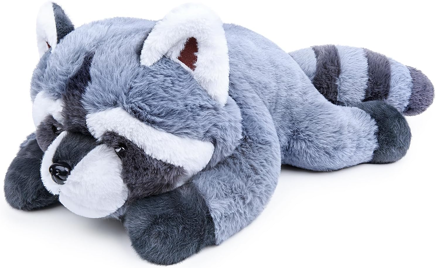 Raccoon Weighted Plush Pillow, Raccoon Weighted Stuffed Animals, Warm Animal Plushie Dolls Throw Pillow Birthday Gifts for Kids & Adults