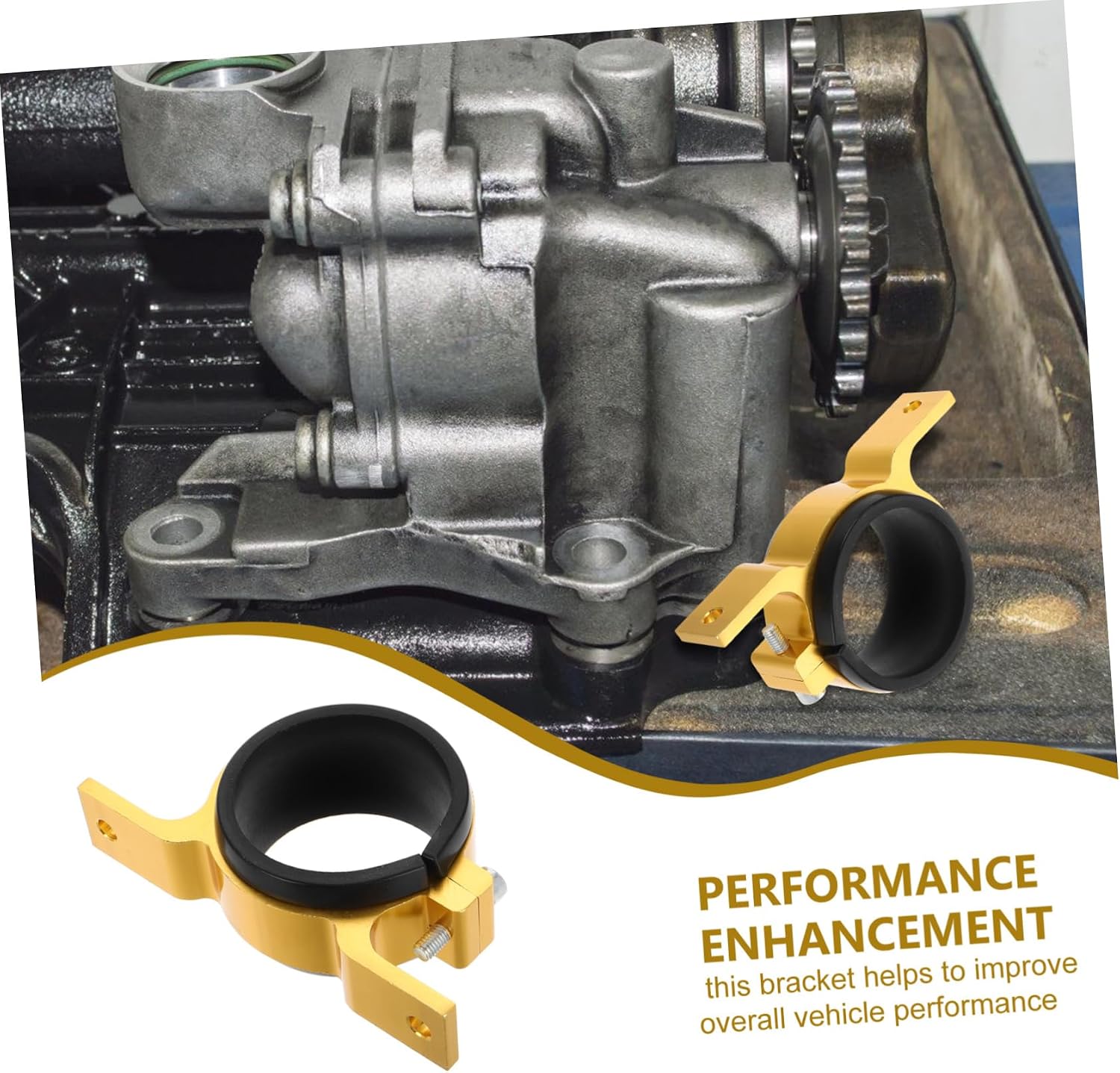Fuel Pump Mounting Clamp 58mm Metal Bracket for Automotive Use