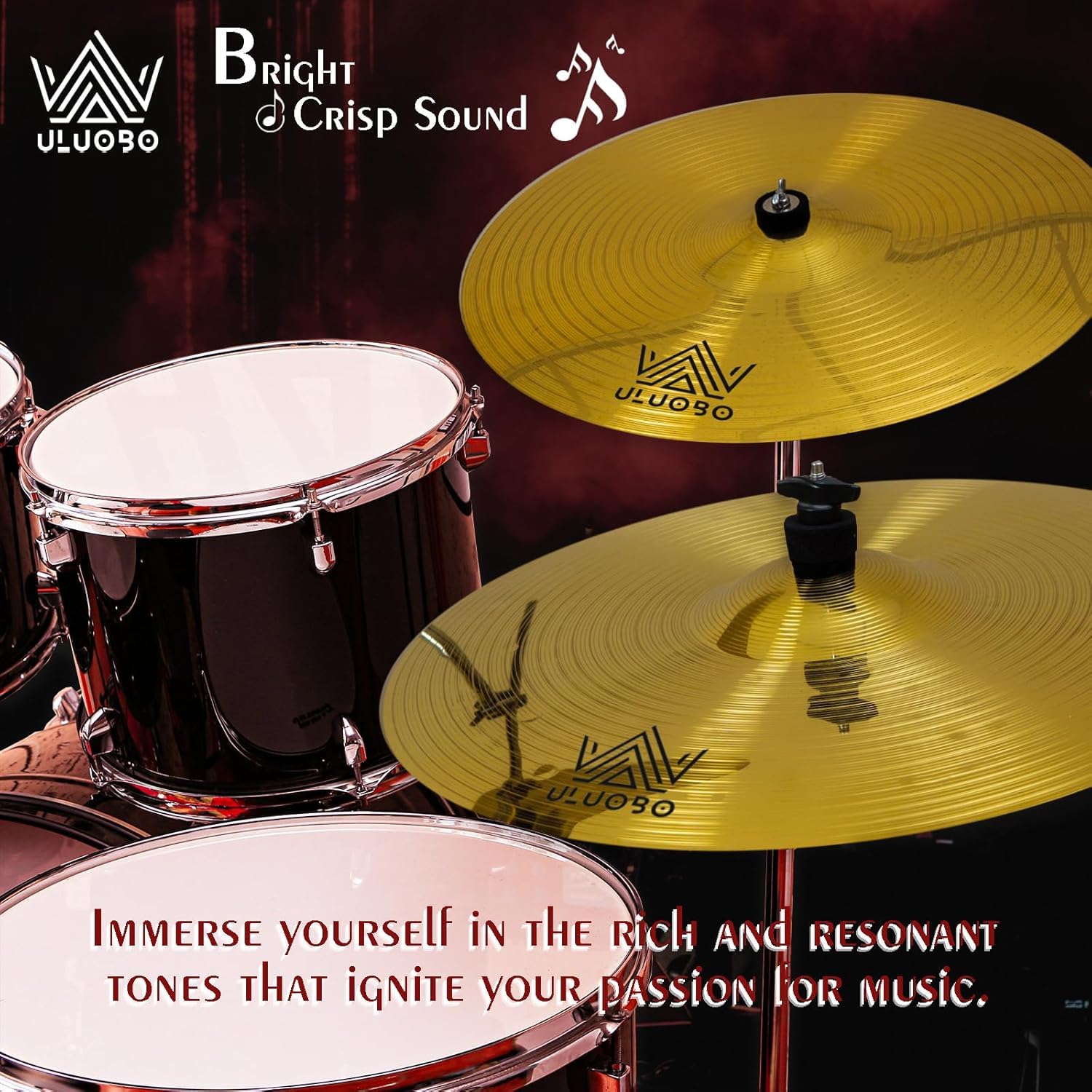 Cymbale Ride 22" (doré)