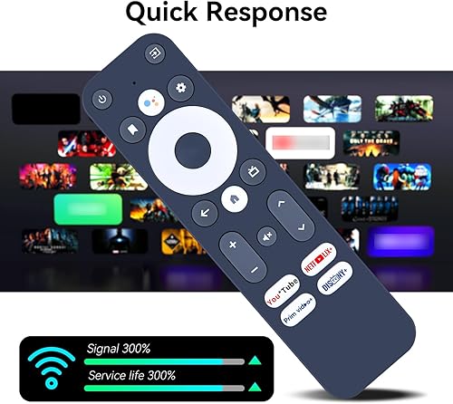 Miniatura 4 de Control remoto de voz de repuesto G10 para MECOOL KM7 Plus S905Y4 Android TV Box R-C-OHS-C008 Anker Nebula 4K Streaming Dongle, para Onn Strong