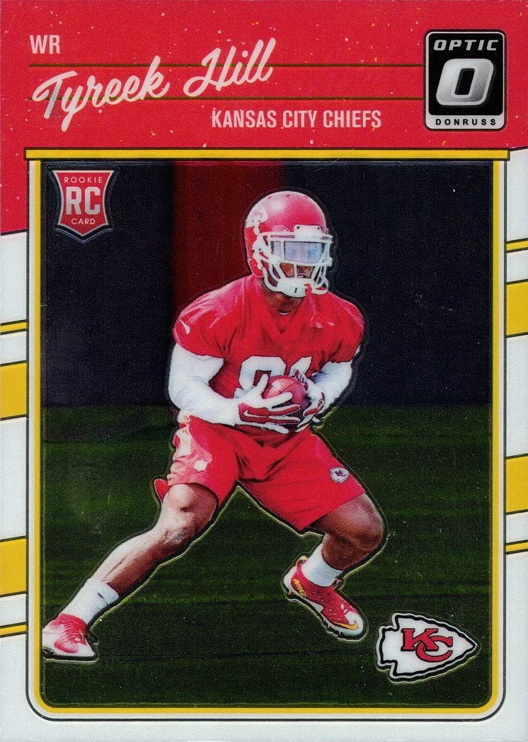 Amazon.com: 2016 Panini Donruss Optic Football #117 Tyreek Hill Rookie Card  : Collectibles & Fine Art