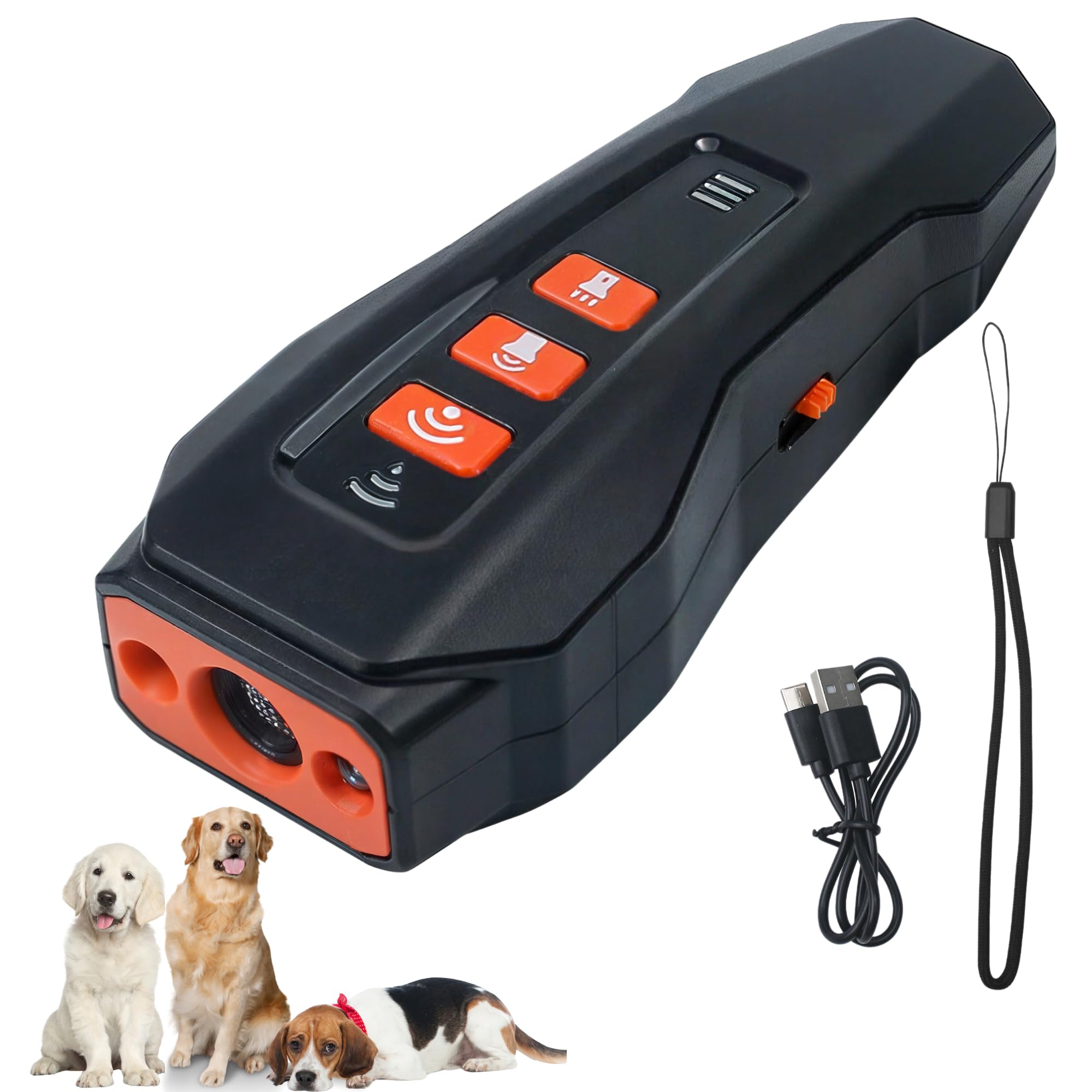 Barks No More Dog Training Device, Ultrasonic Barking Control Whistle Silencer Deterrent Stopper Repeller Aid Safe Pet Guard Anti Unwanted Whining
