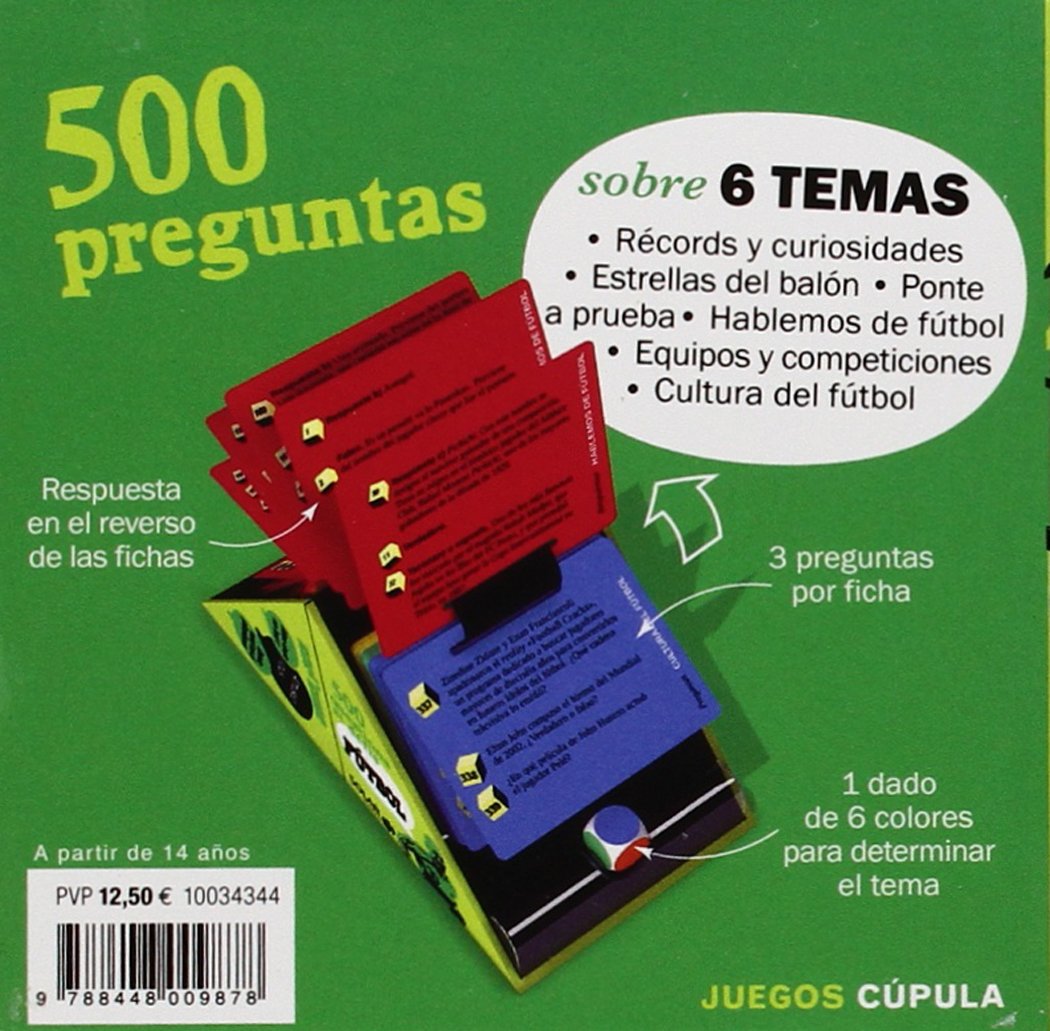 Juega con 500 preguntas de fútbol