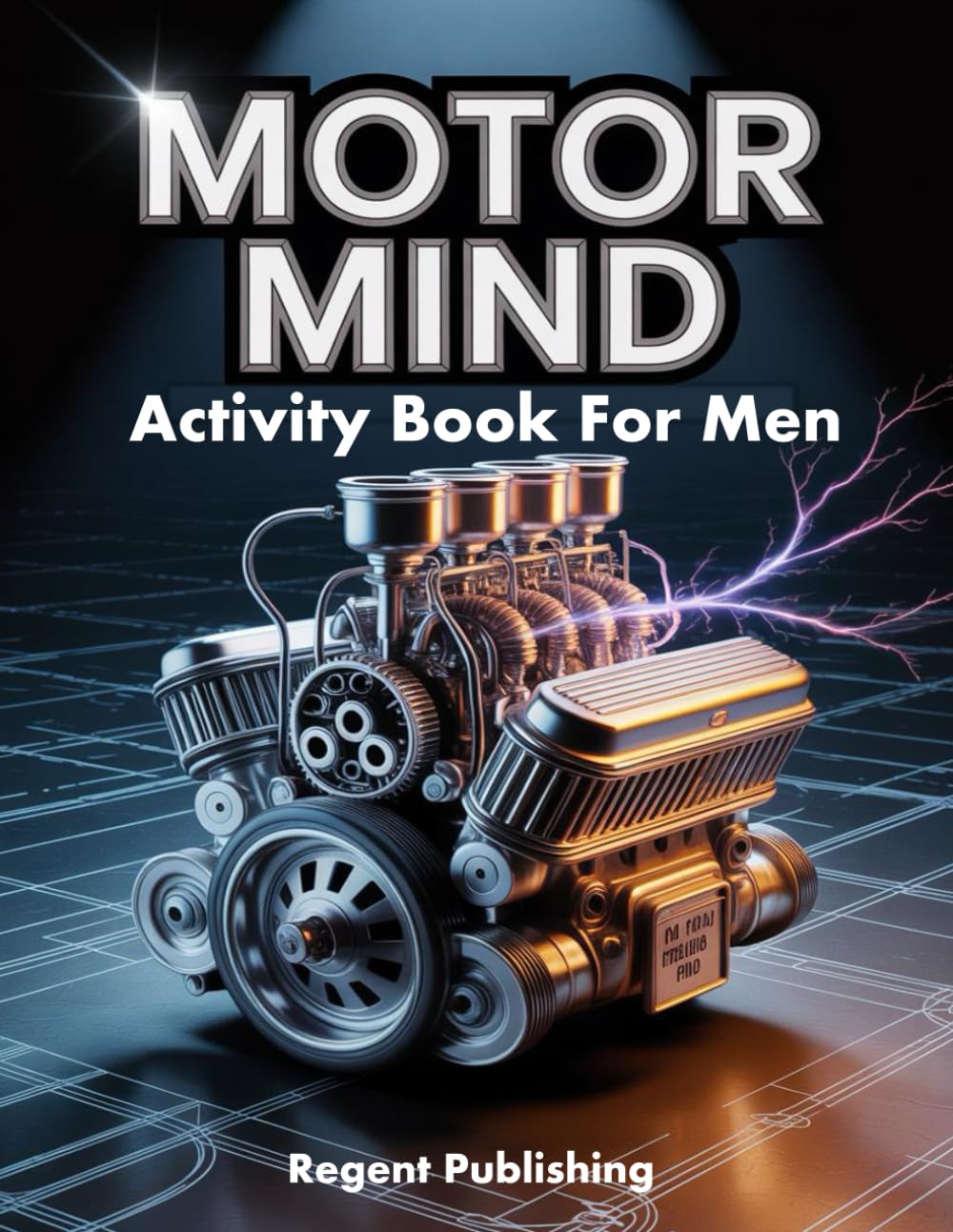 Motor Mind: A Car Lovers Activity Book for Men: puzzles, word search, trivia and more