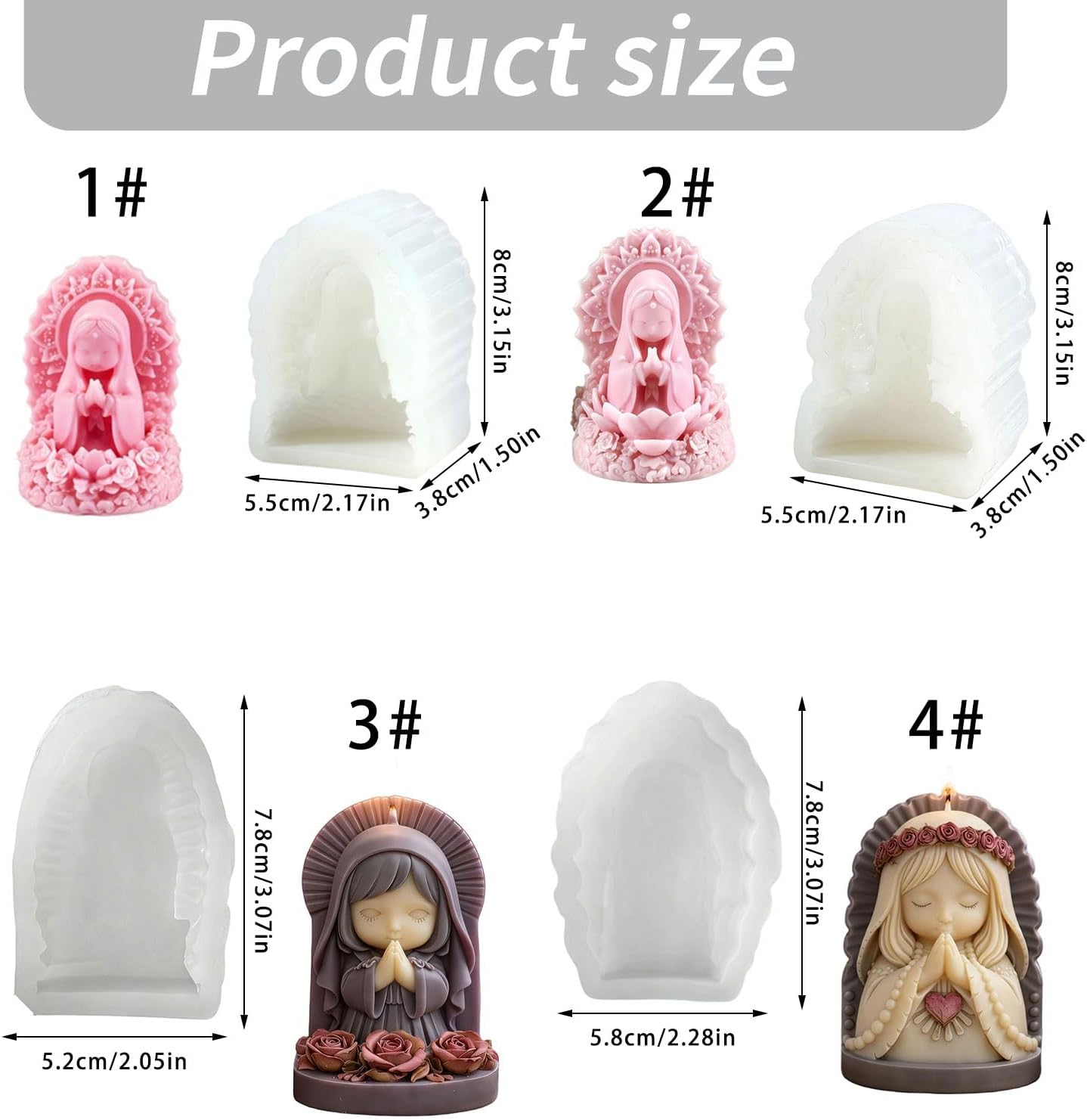 Silicone Angelic for Soaps, B image 3