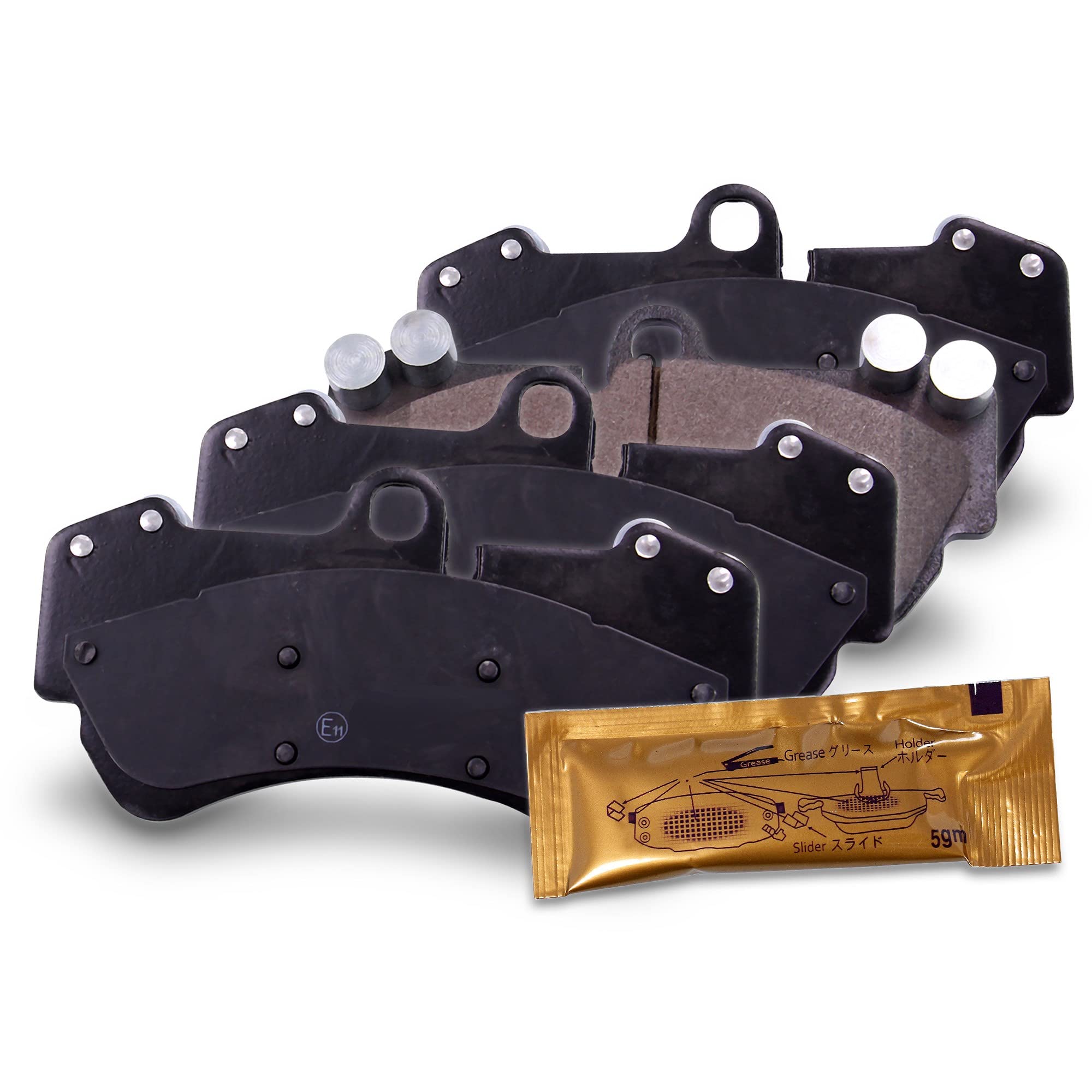 BESTPRICE Juego de frenos eje delantero incl. discos de freno ventilados Ø 330 mm + pastillas de freno delanteras, compatible con PORSCHE CAYENNE (9PA), VW TOUAREG (7LA, 7L6, 7L7)