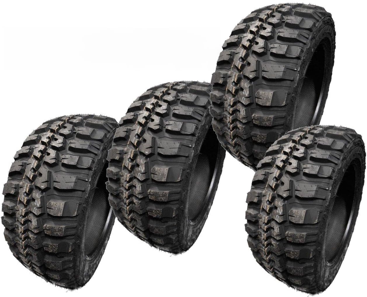 4 x Federal COURAGIA M/T 35 x 12.50 R20 121Q M + S Offroad Tyres