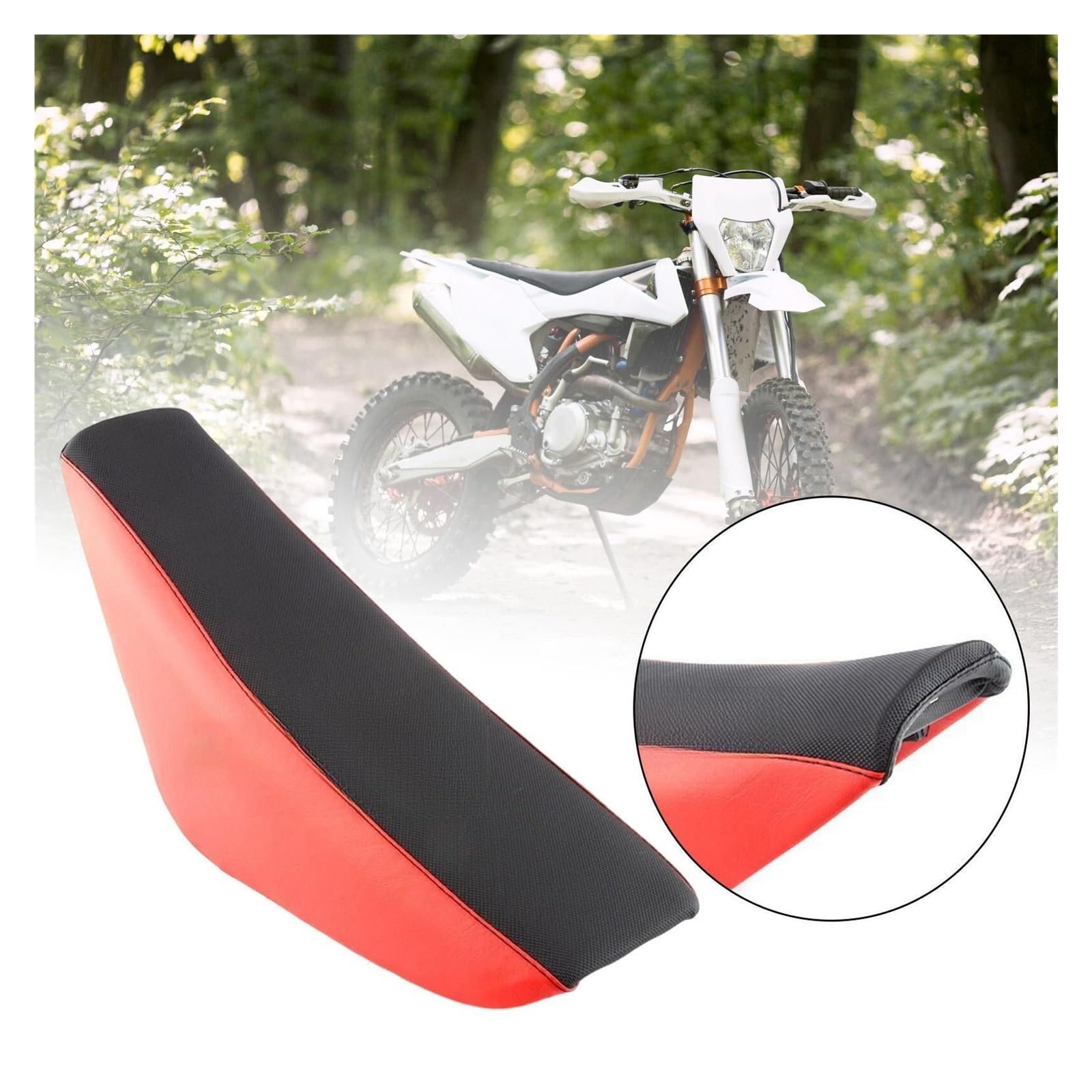 rivestimento sedile Gruppo Spugna Sedile Moto Per CRF50 | Sedile Per Moto Comodo Gruppo In Spugna Per Sedile Traspirante Per 110cc 125cc Cuscino Del Sedile Antiscivolo