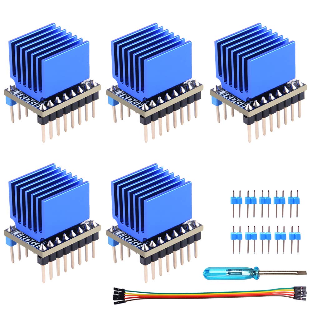 Buy Owootecc 5Pack TMC2225 V1.0 Stepper Motor Driver with Heatsink for SKR V1.3 MKS GEN L Ramps