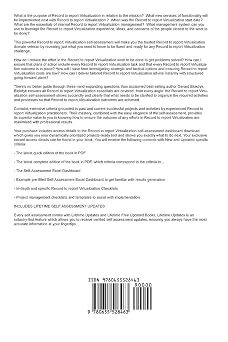 Record to report Virtualization Complete Self-Assessment Guide