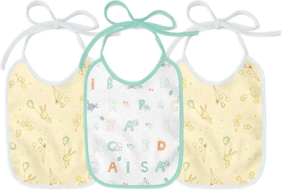 Papi Textil Babador Felpudo Papi Estampado 25Cm X 19Cm Contem 03 Un