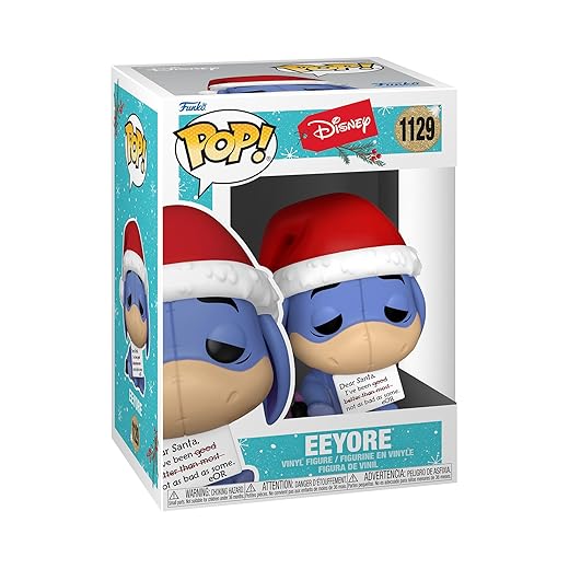 Funko Pop! Disney: Holiday 2021- Eeyore - Figura De Vinilo Coleccionable - Idea De Regalo- Mercancia Oficial - Juguetes Para Niños Y Adultos - Muñeco Para Coleccionistas Y Exposición