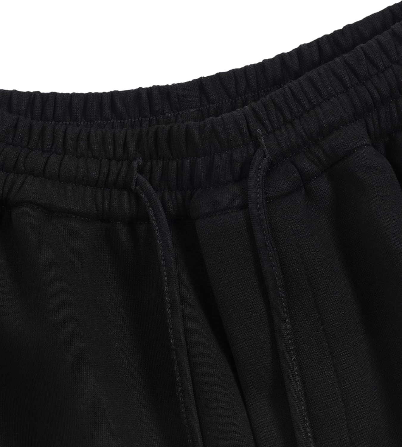 Aelfric Eden Mens Wide Leg Sweatpants Solid Arc Sweat Pants Open Bottom Casual Athletic Lounge Pants with Pockets - Image 4