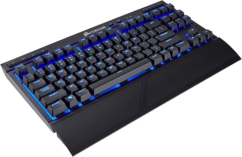 Miniatura 3 de Corsair K63 Teclado mecánico inalámbrico para juegos LED azul retroiluminado rojo Cherry MX - Silencioso y lineal
