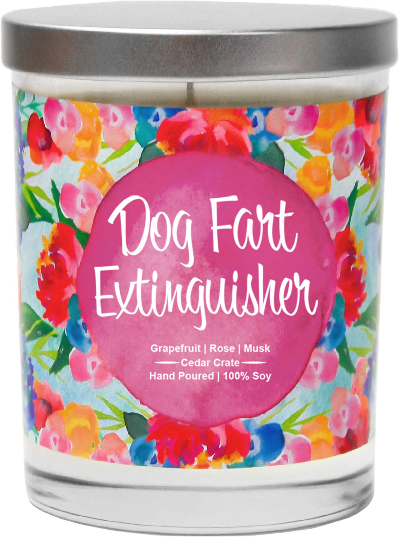 Dog Fart Extinguisher - Funny Scented Candles, Dog Farts Candle, Dog Mom Gifts, Funny Dog Lovers Gifts for Women, Gag Gift, Dog Grandma, Mothers Day, Rescue, Home, Lovers, BFF, Best Friend, Friendship