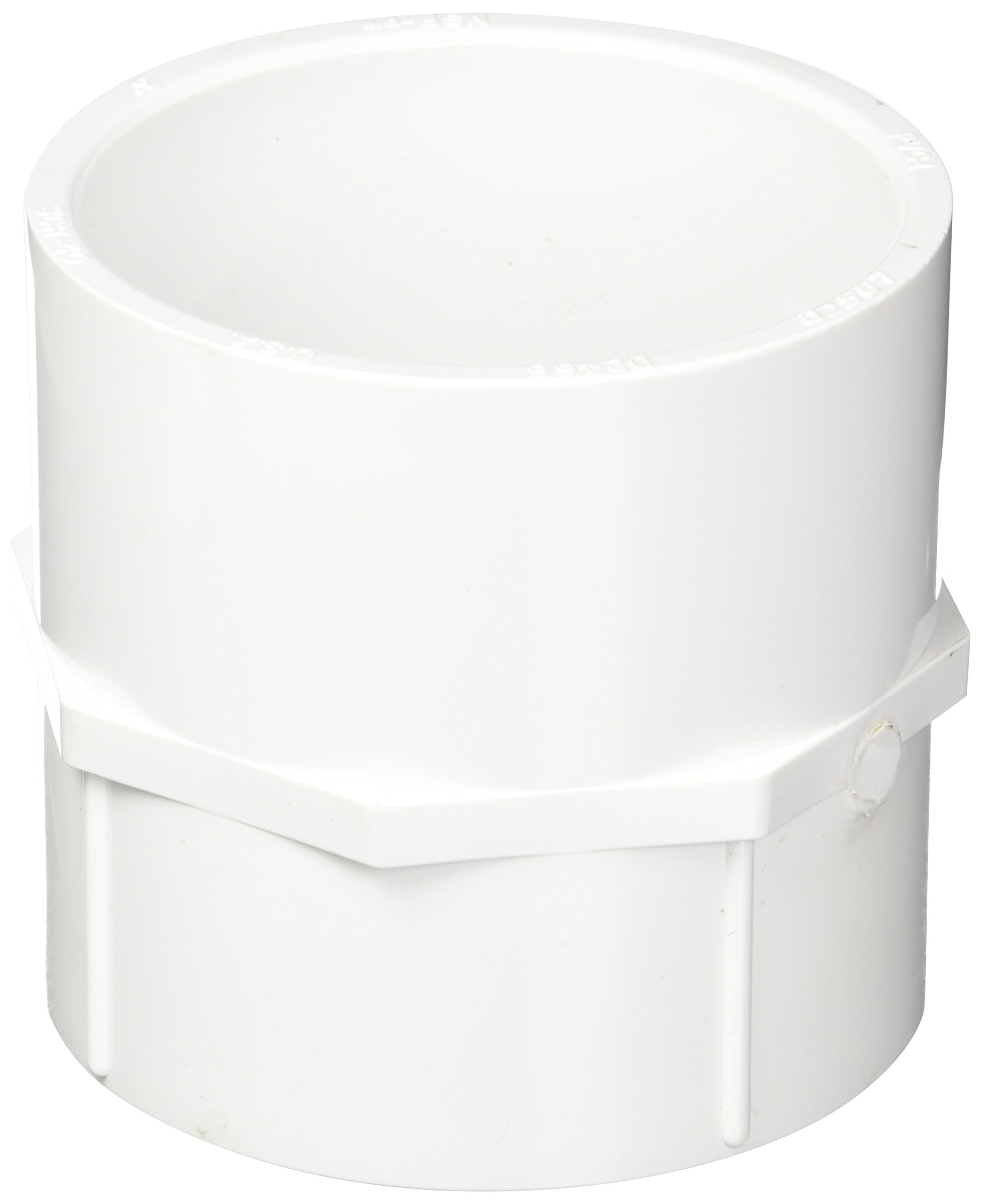 Adaptador hembra 3 pulgadas LASCO 435-030 para conexiones de tuberías de PVC en sistemas de riego