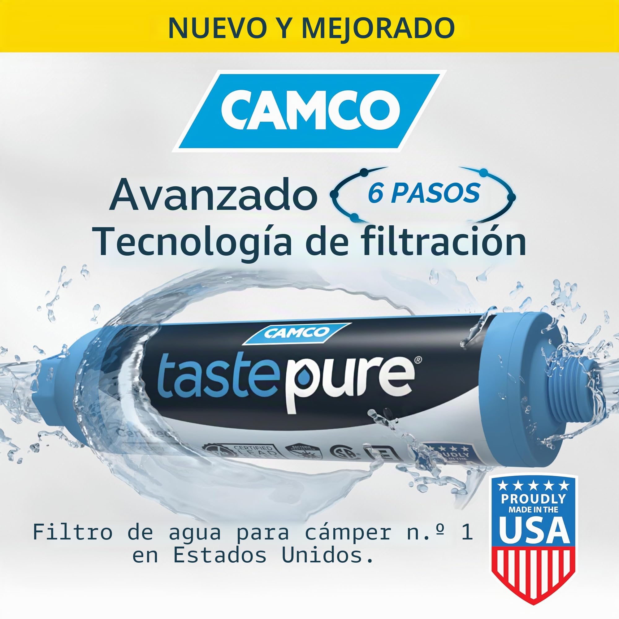 Camco TastePURE - Filtro de Agua