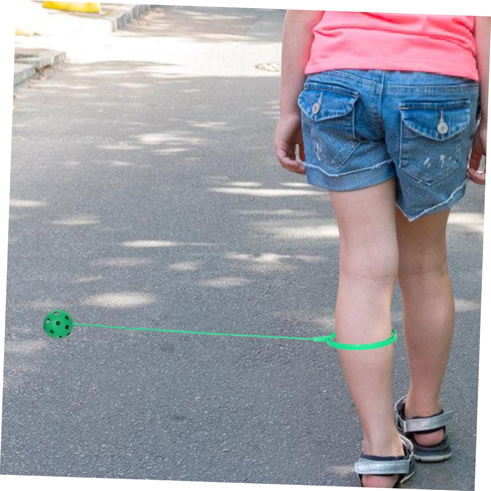 INOOMP 6pièces Jump Balle Jouet De Saut pour Garçon Fille Lot de Activité De Plein Air Intérieur Et Coordination