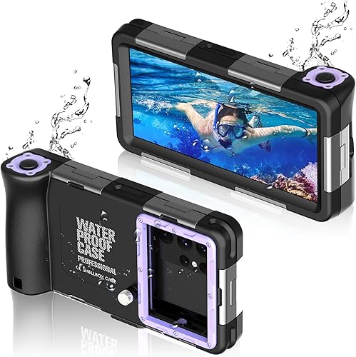 Funda universal para teléfono de buceo bajo el agua con cordón para esnórquel, impermeable, buceo, natación, video fotográfico, para iPhone